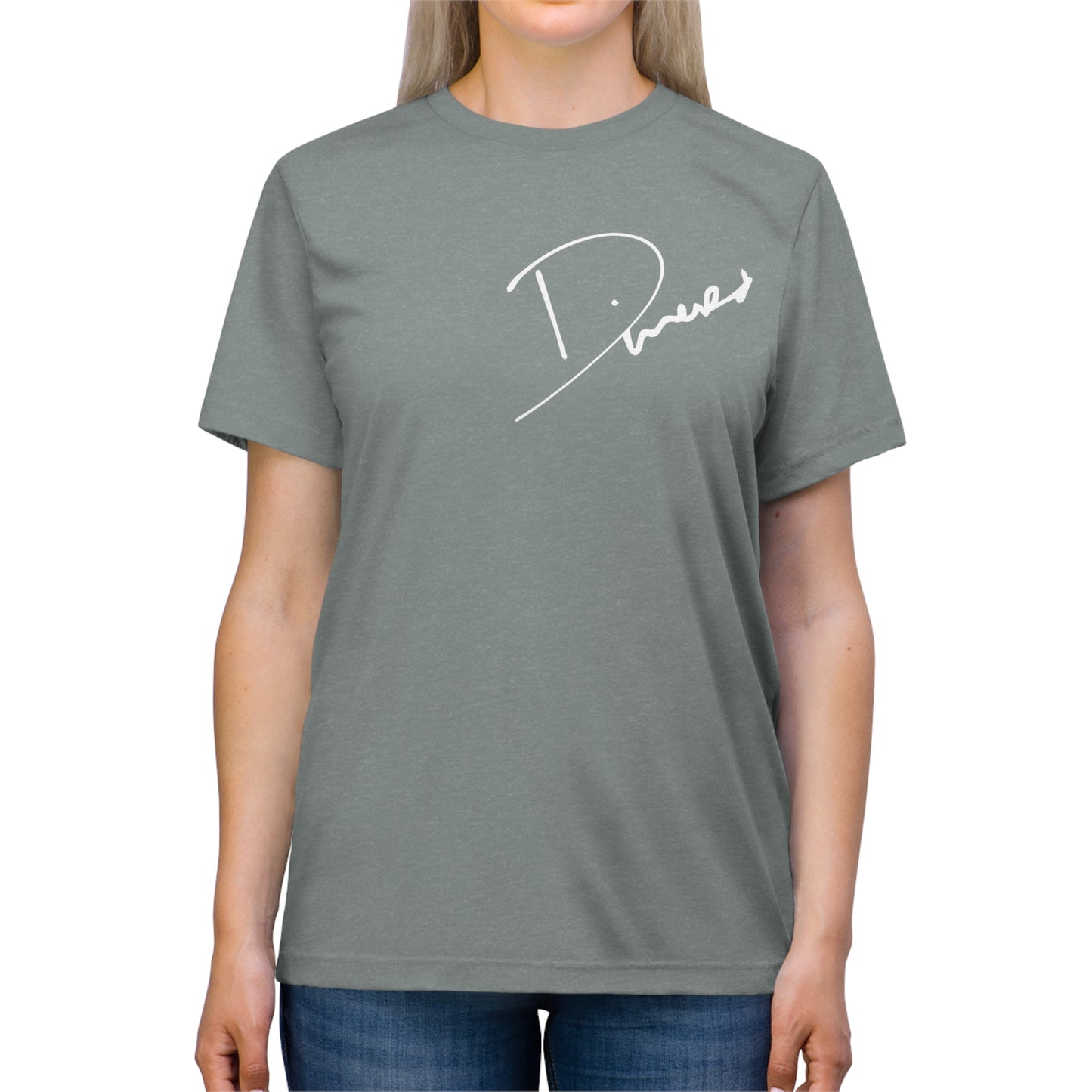 Dinero Pocket White Signature Tee  - Bella