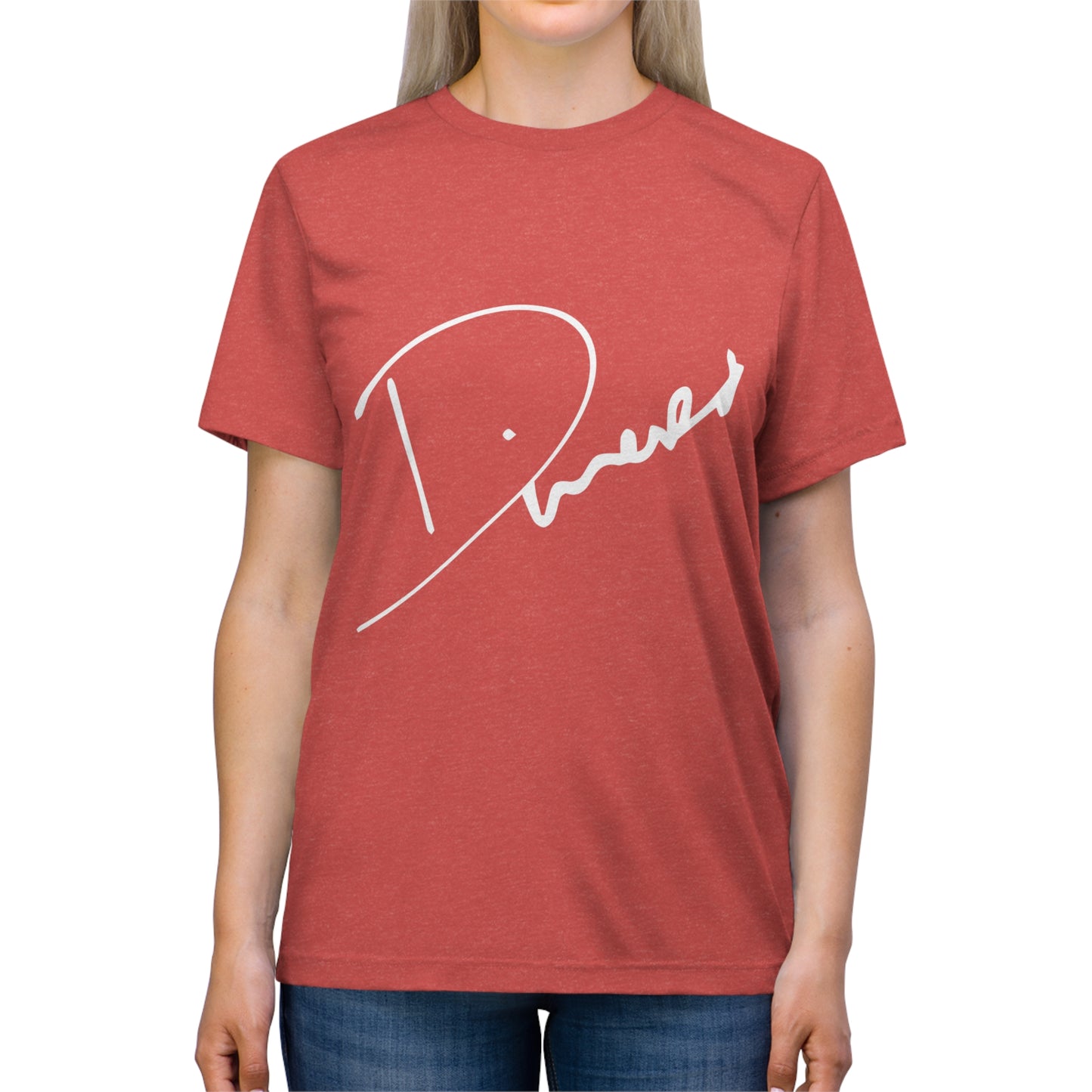 Dinero Middle White Signature Tee  - Bella