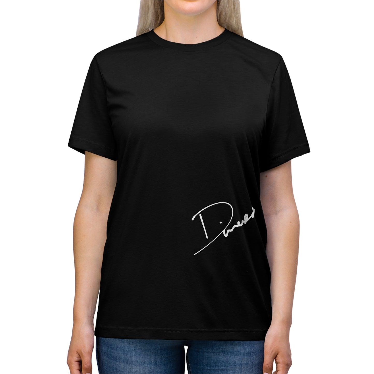 Dinero Bottom White Signature Tee  - Bella