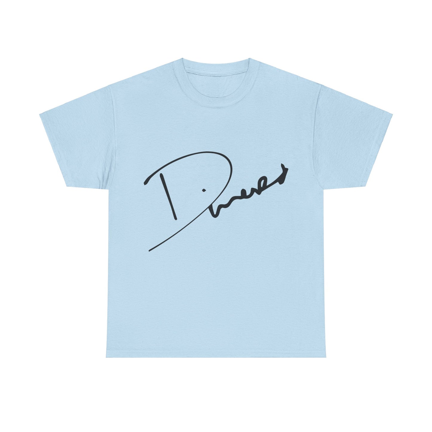 Dinero Signature Tee - Middle Black Signature