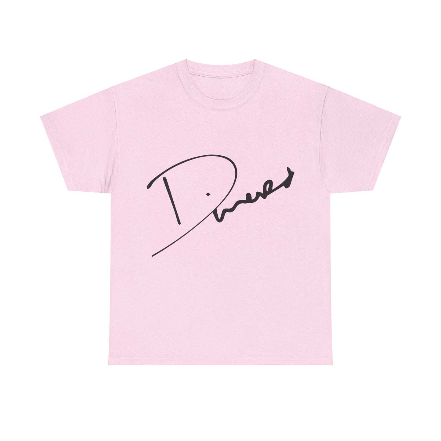 Dinero Signature Tee - Middle Black Signature