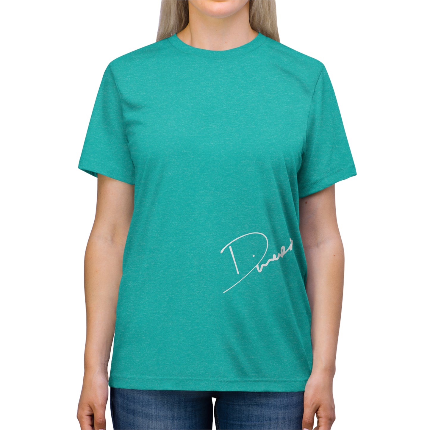 Dinero Bottom White Signature Tee  - Bella