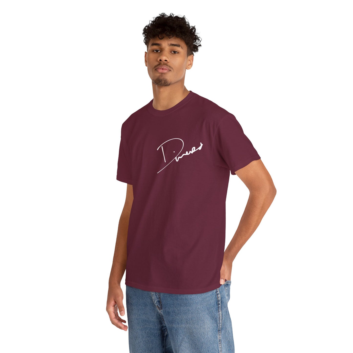 Dinero Signature Tee - Pocket White Signature