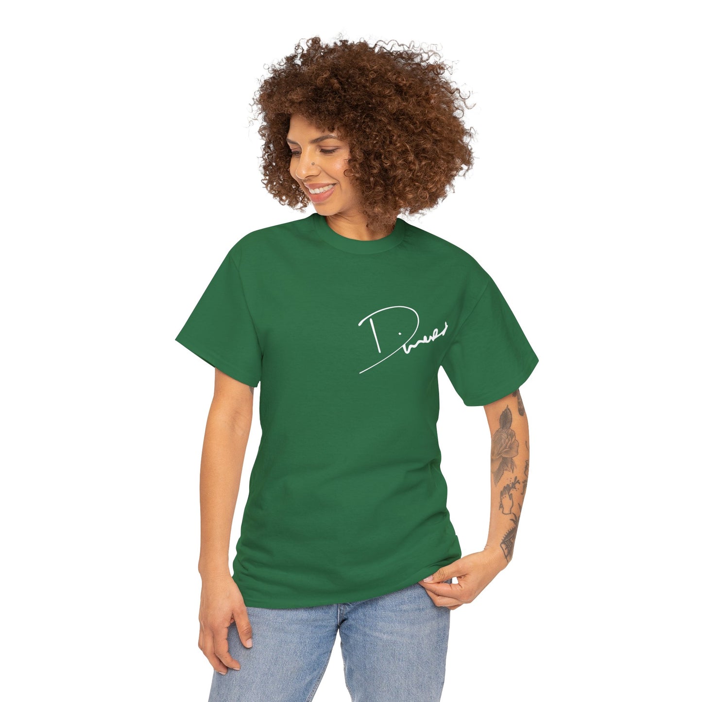 Dinero Signature Tee - Pocket White Signature