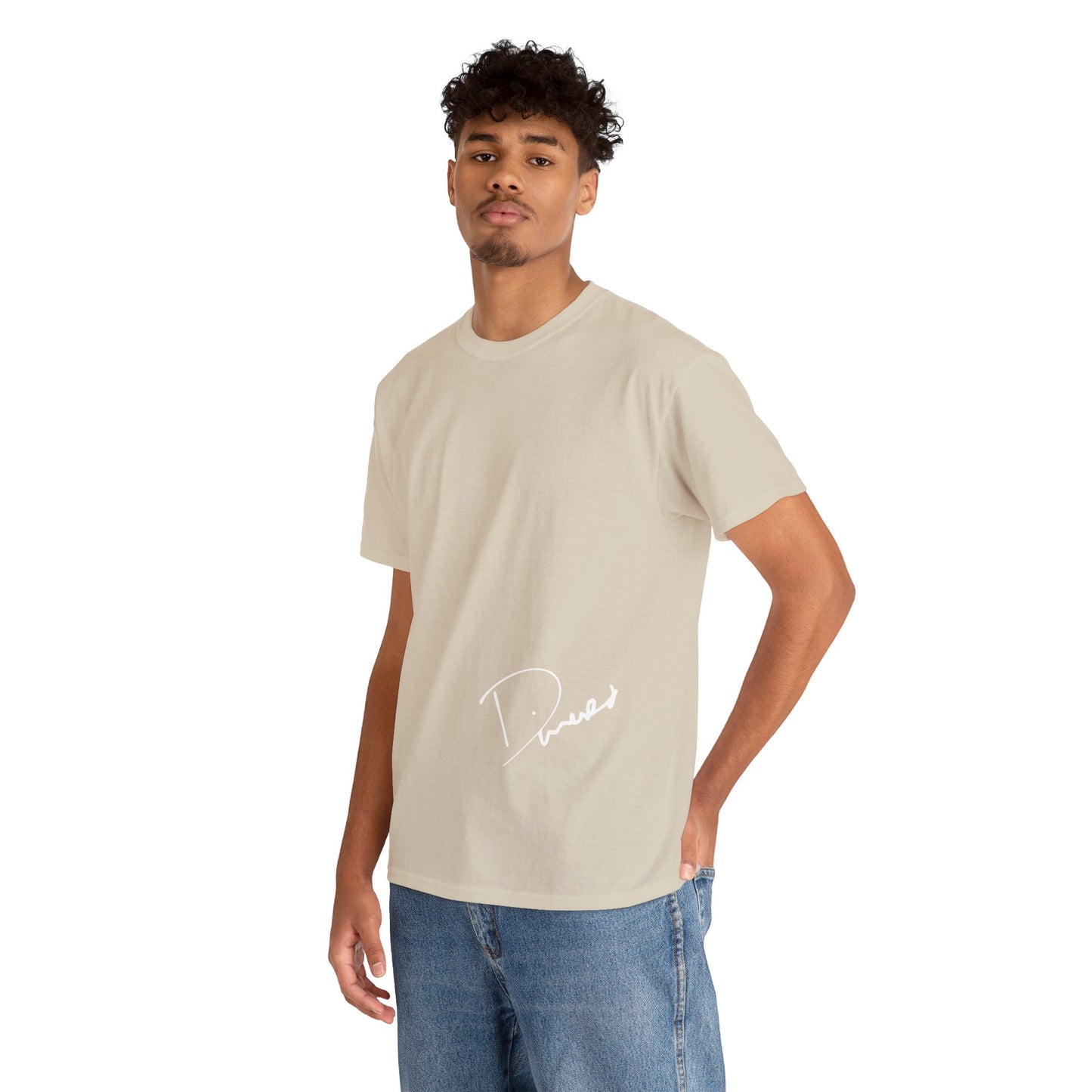 Dinero Signature Tee - Bottom White Signature