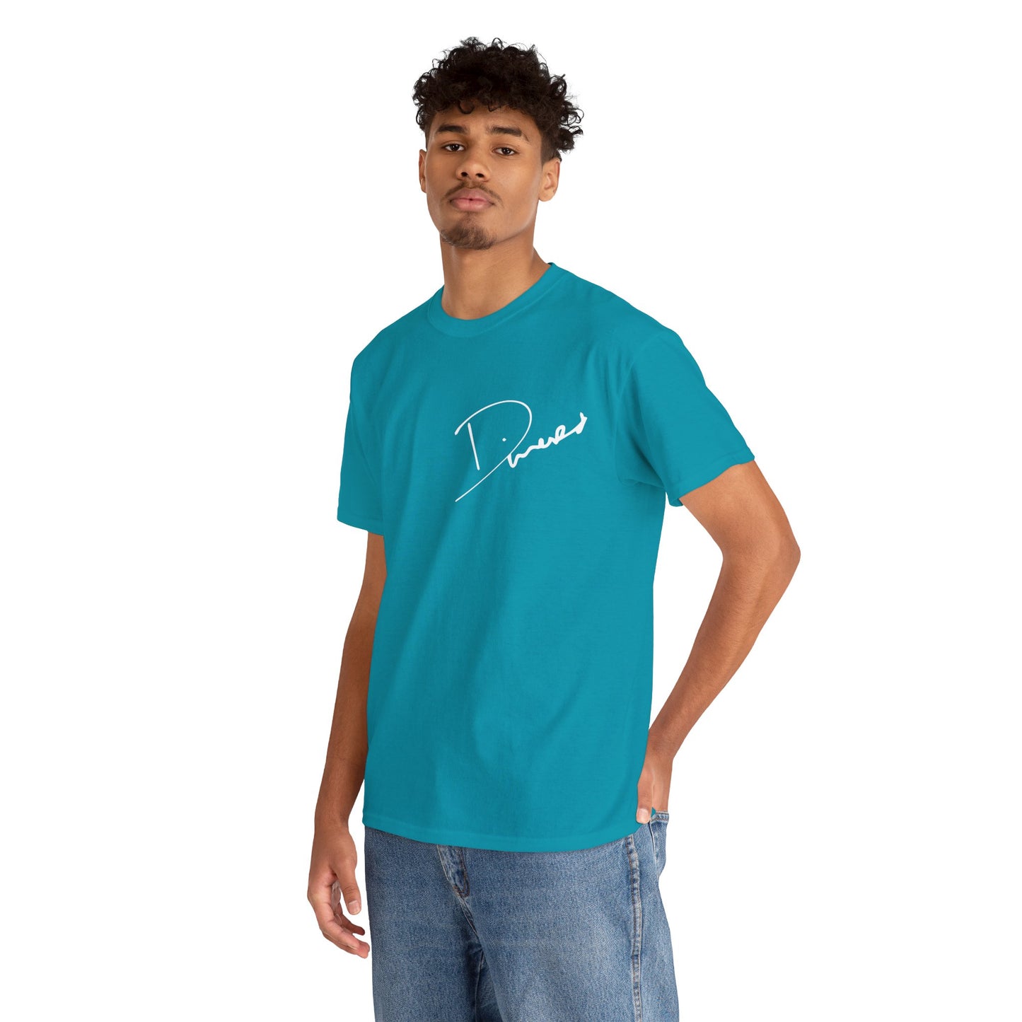 Dinero Signature Tee - Pocket White Signature