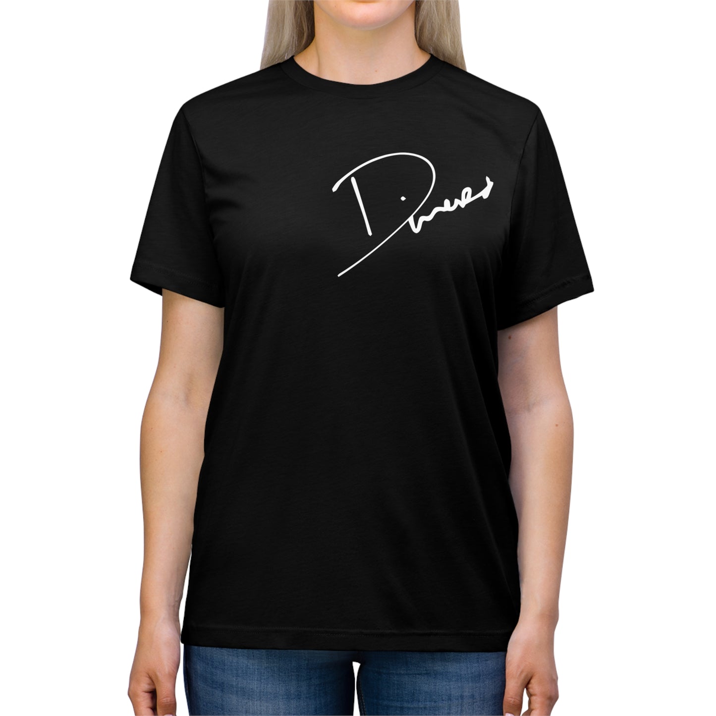 Dinero Pocket White Signature Tee  - Bella