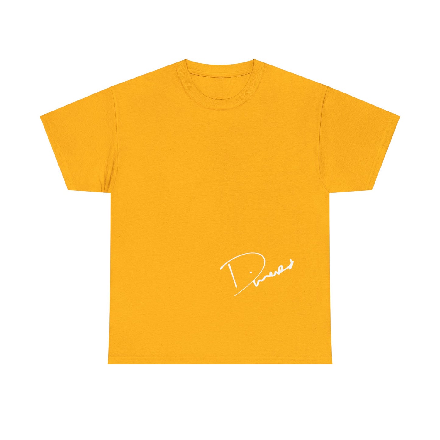 Dinero Signature Tee - Bottom White Signature