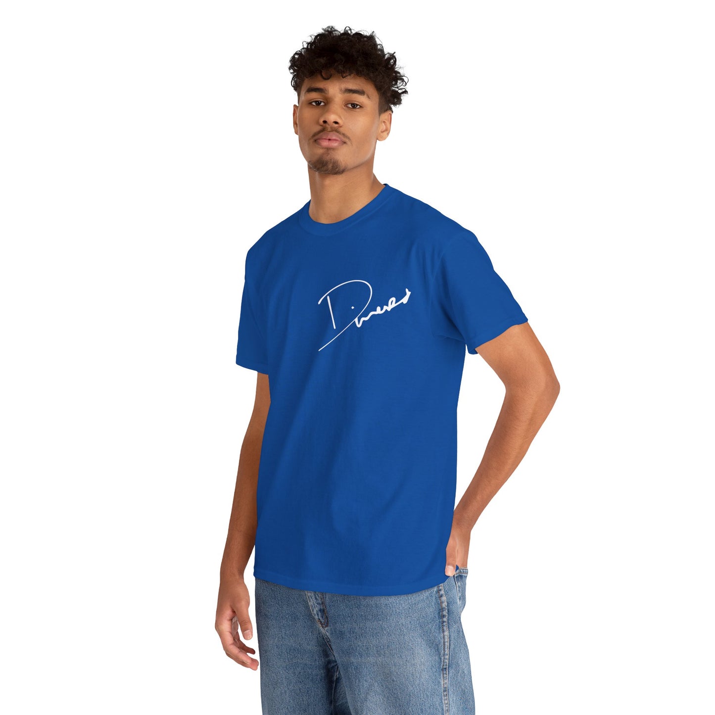 Dinero Signature Tee - Pocket White Signature