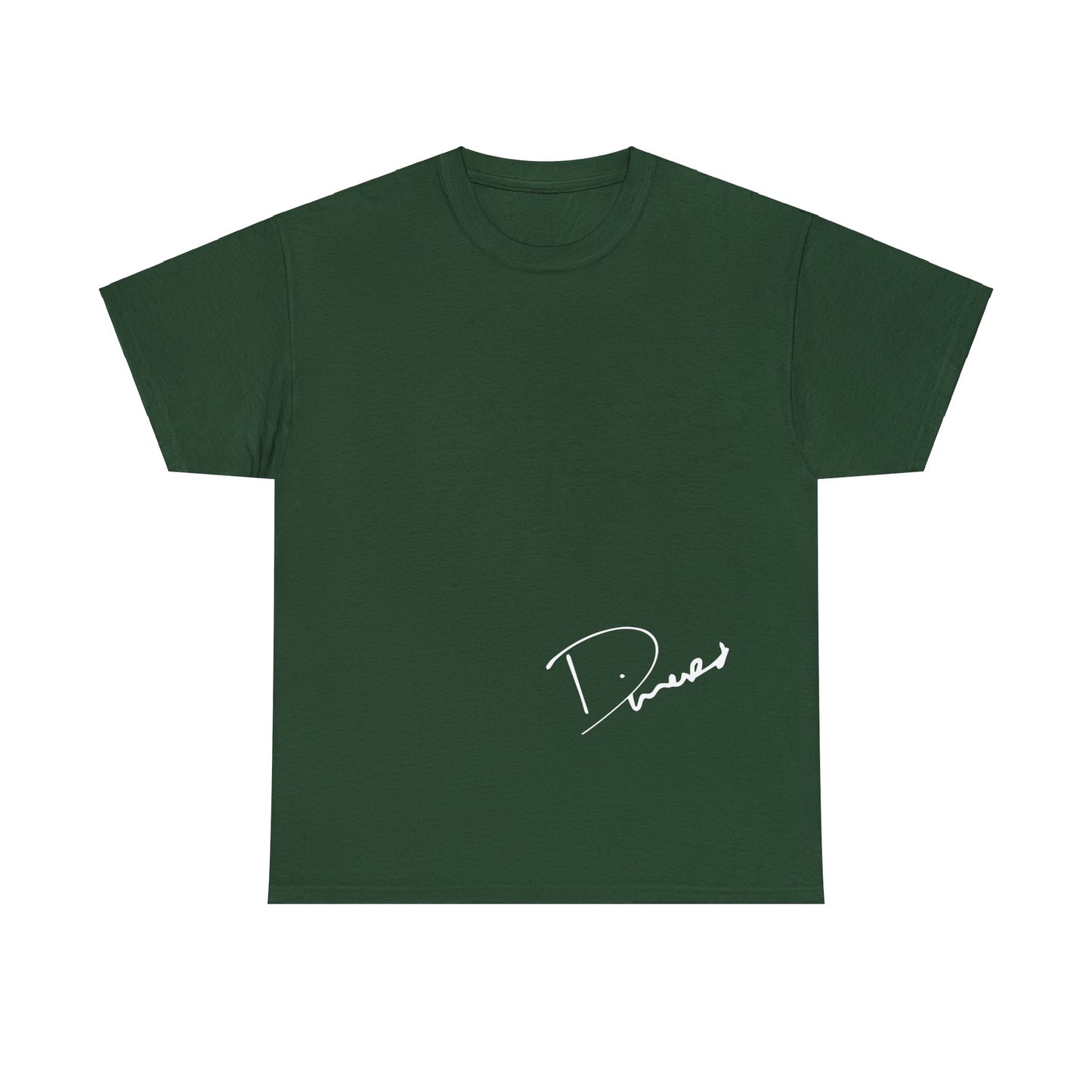 Dinero Signature Tee - Bottom White Signature