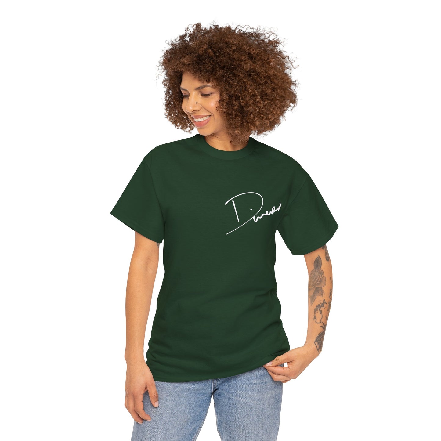 Dinero Signature Tee - Pocket White Signature