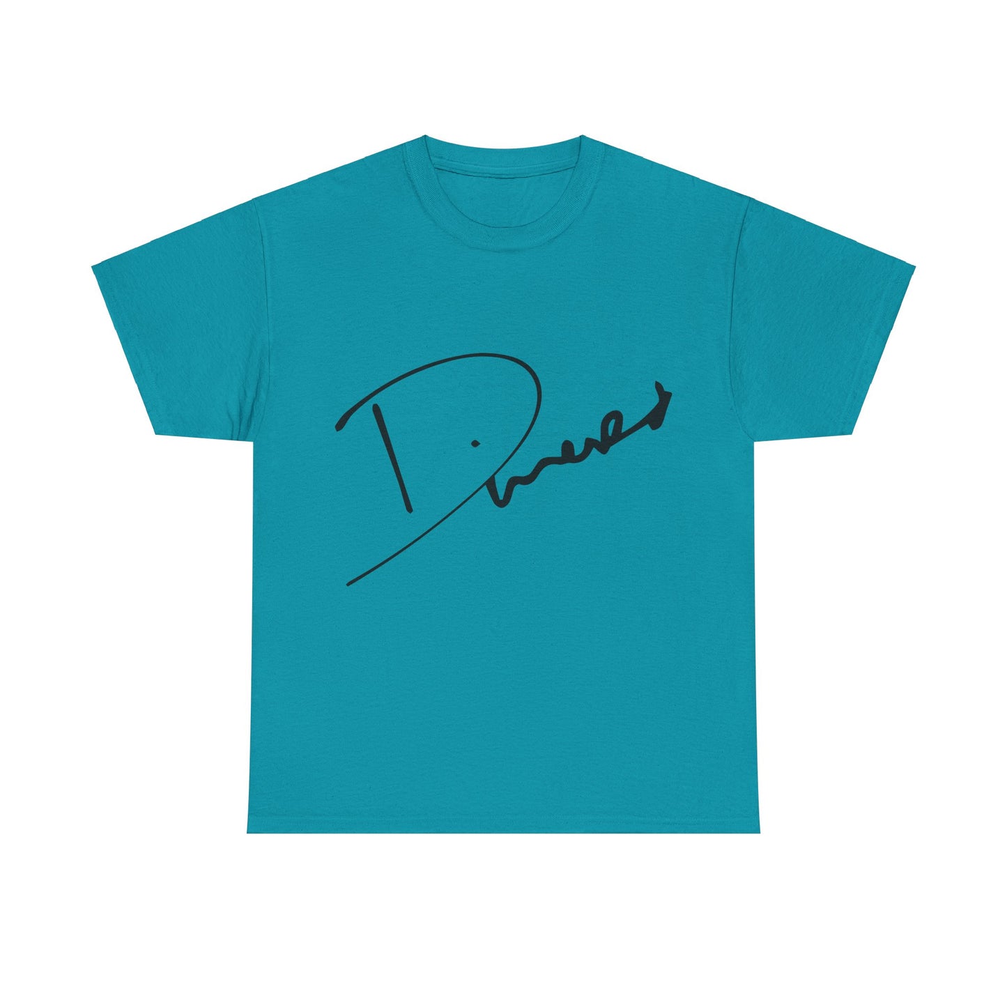 Dinero Signature Tee - Middle Black Signature