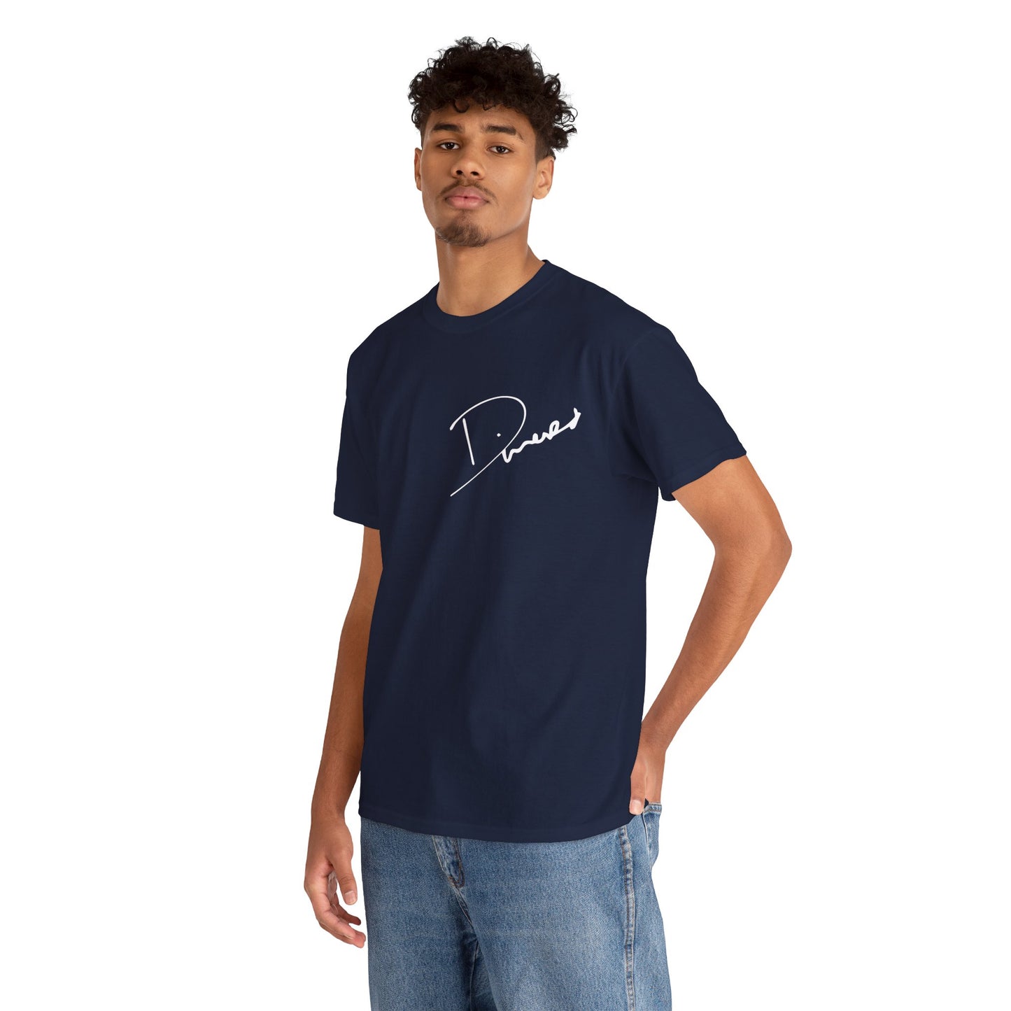 Dinero Signature Tee - Pocket White Signature