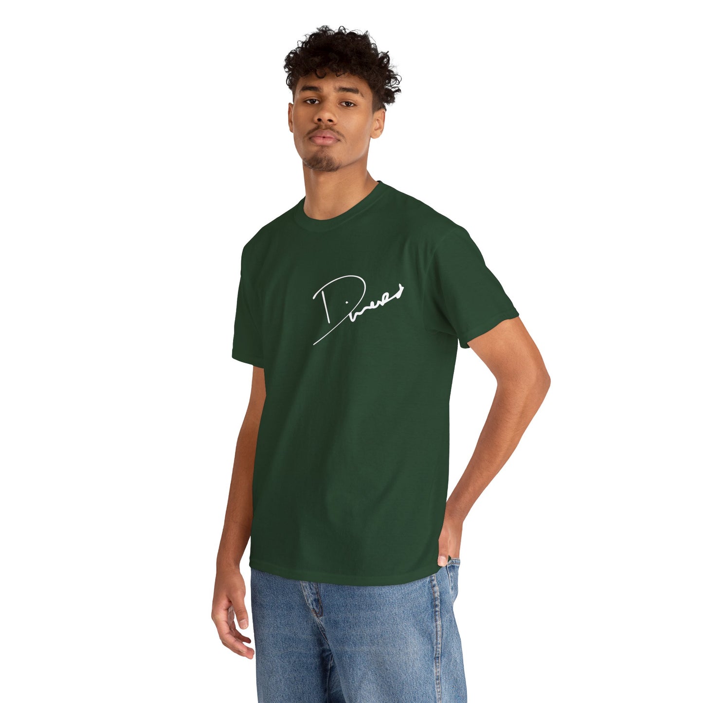 Dinero Signature Tee - Pocket White Signature