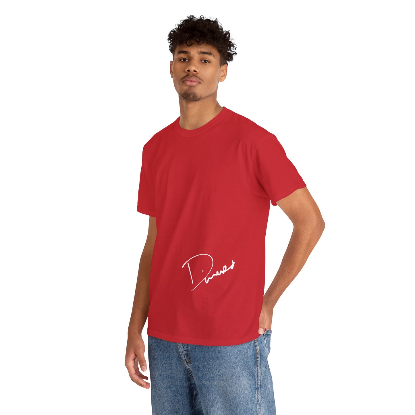 Dinero Signature Tee - Bottom White Signature