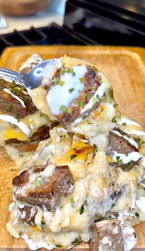 Funky Twice Baked Wagyu Potato