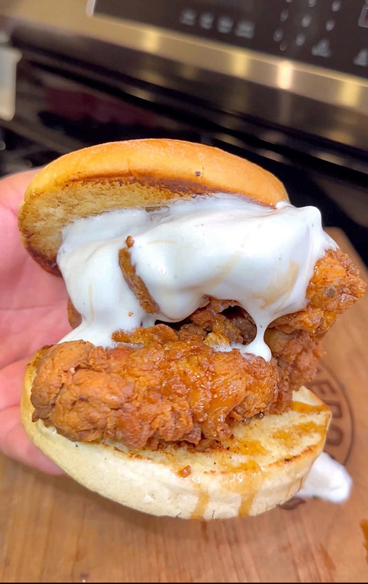 Fried Chicken Ice Cream Sandwich